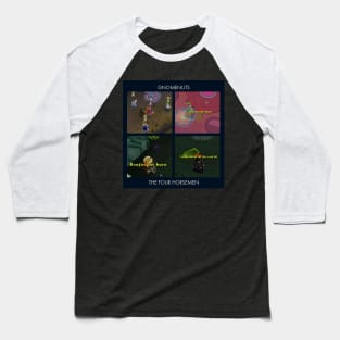 GnomeNuts - The Four Horsemen Baseball T-Shirt